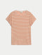 Linen Blend Striped T-Shirt